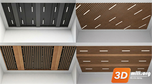Ceiling Decoration Skp Files